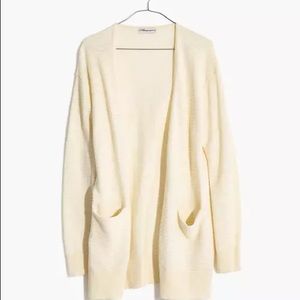 Madewel summer ryder cardigan sweater in stripe